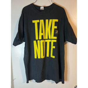 Men's Port & Company T-shirt XL Black Utah Jazz Take Note